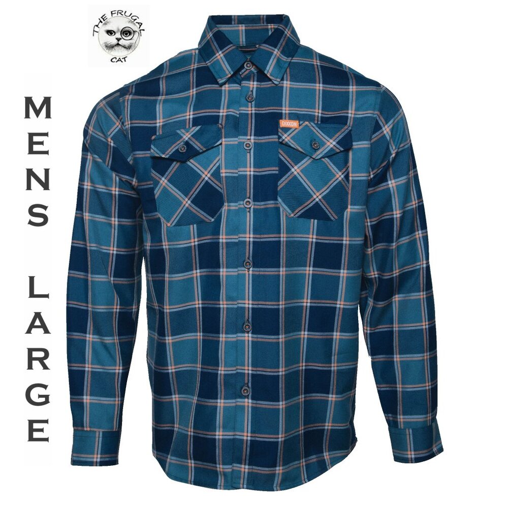 DIXXON FLANNEL x FORTUNATE YOUTH Flannel Shirt - Men's Large